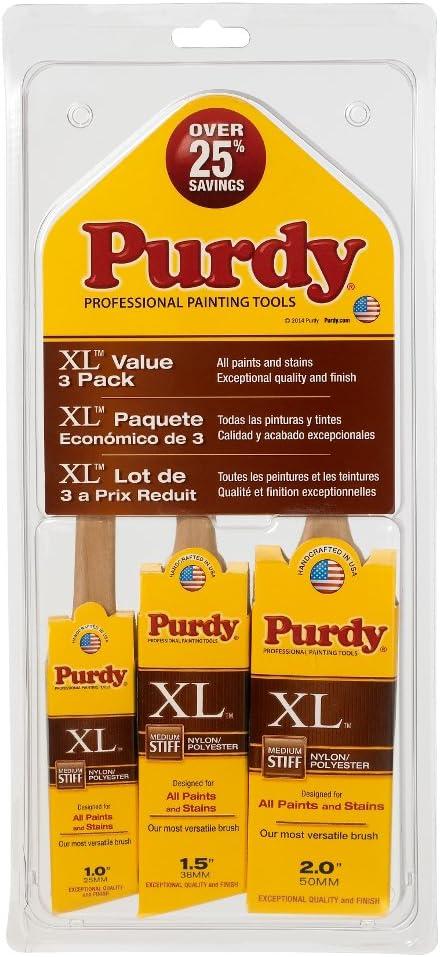 Purdy 3-Piece Brush Set Clearcut Series
